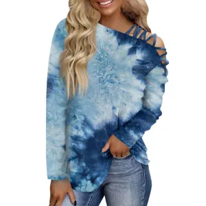 Elegant Midnight Blue Women's Pullover