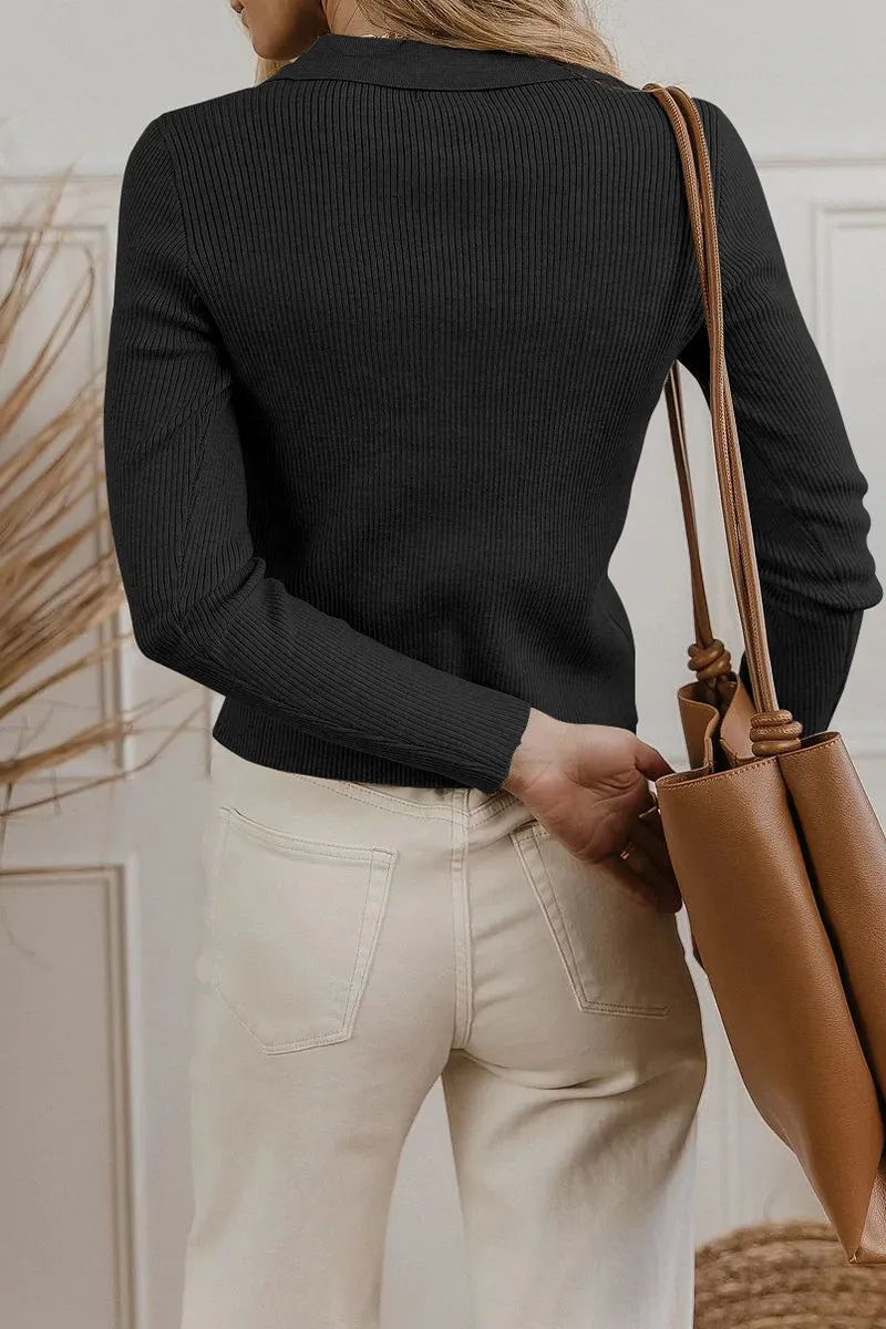 Elegant Solid Tops(4 Colors)