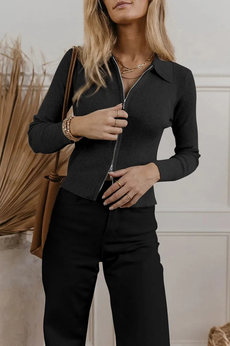 Elegant Solid Tops(4 Colors)