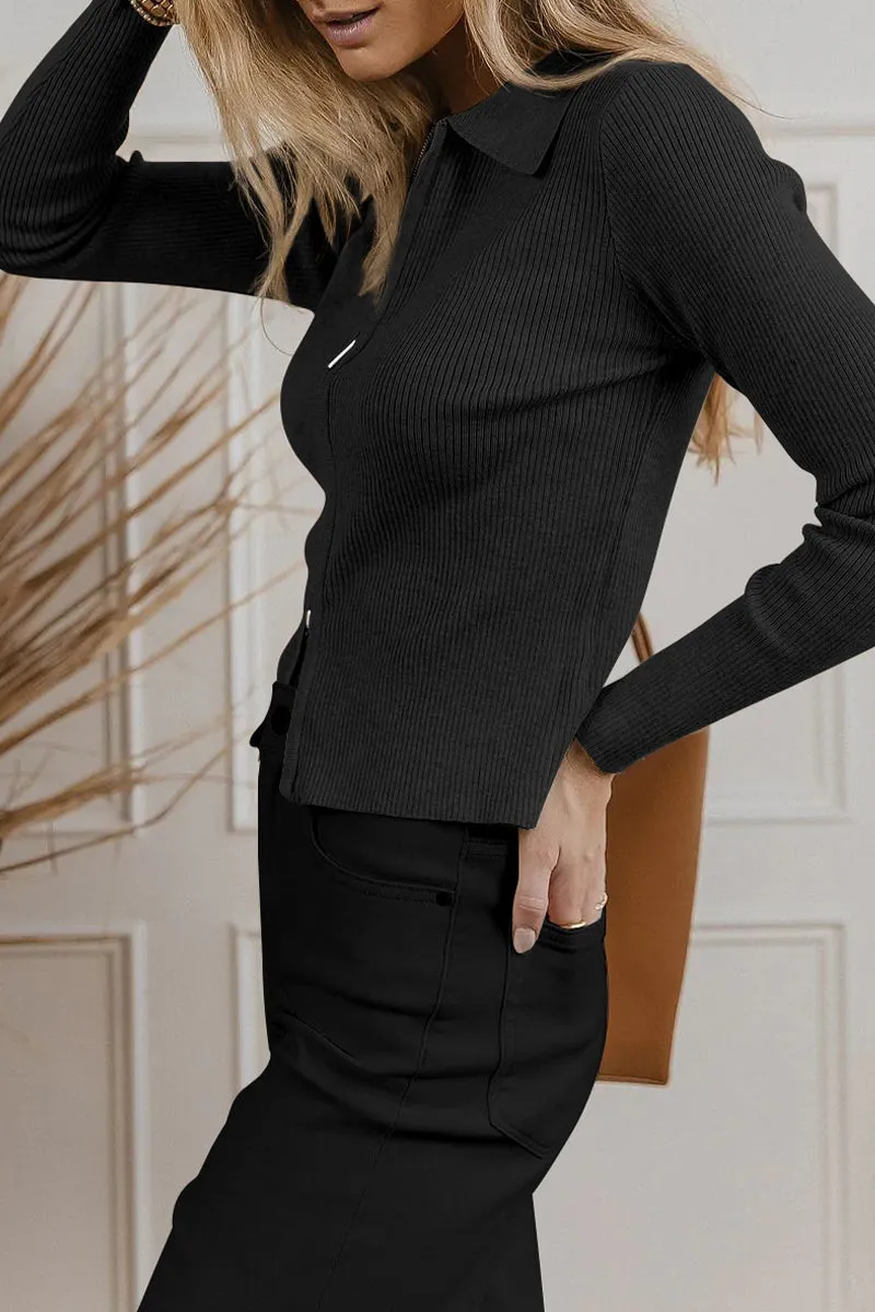 Elegant Solid Tops(4 Colors)