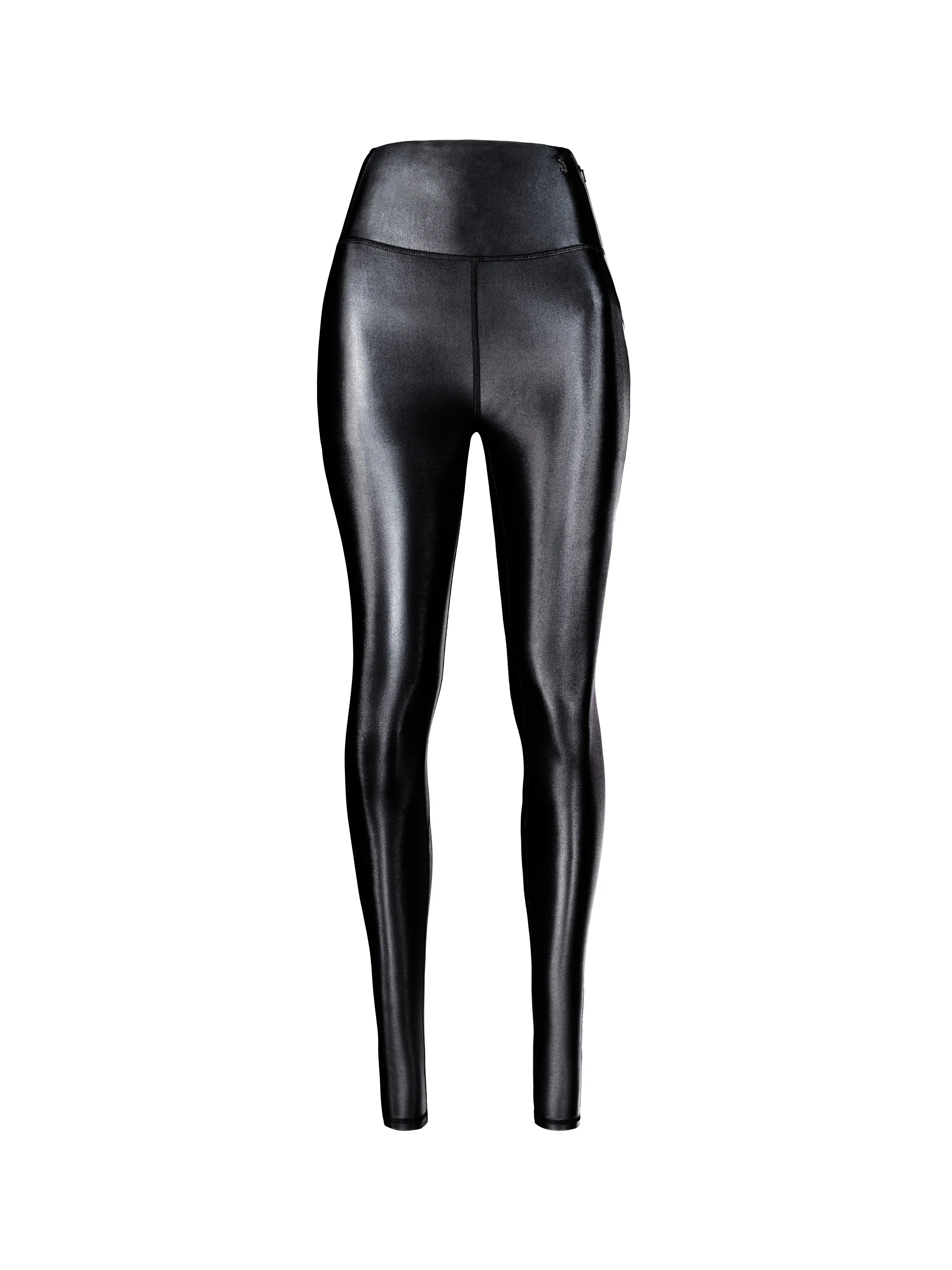 EMILY LEGGINGS IN BLACK | PINK SHINE