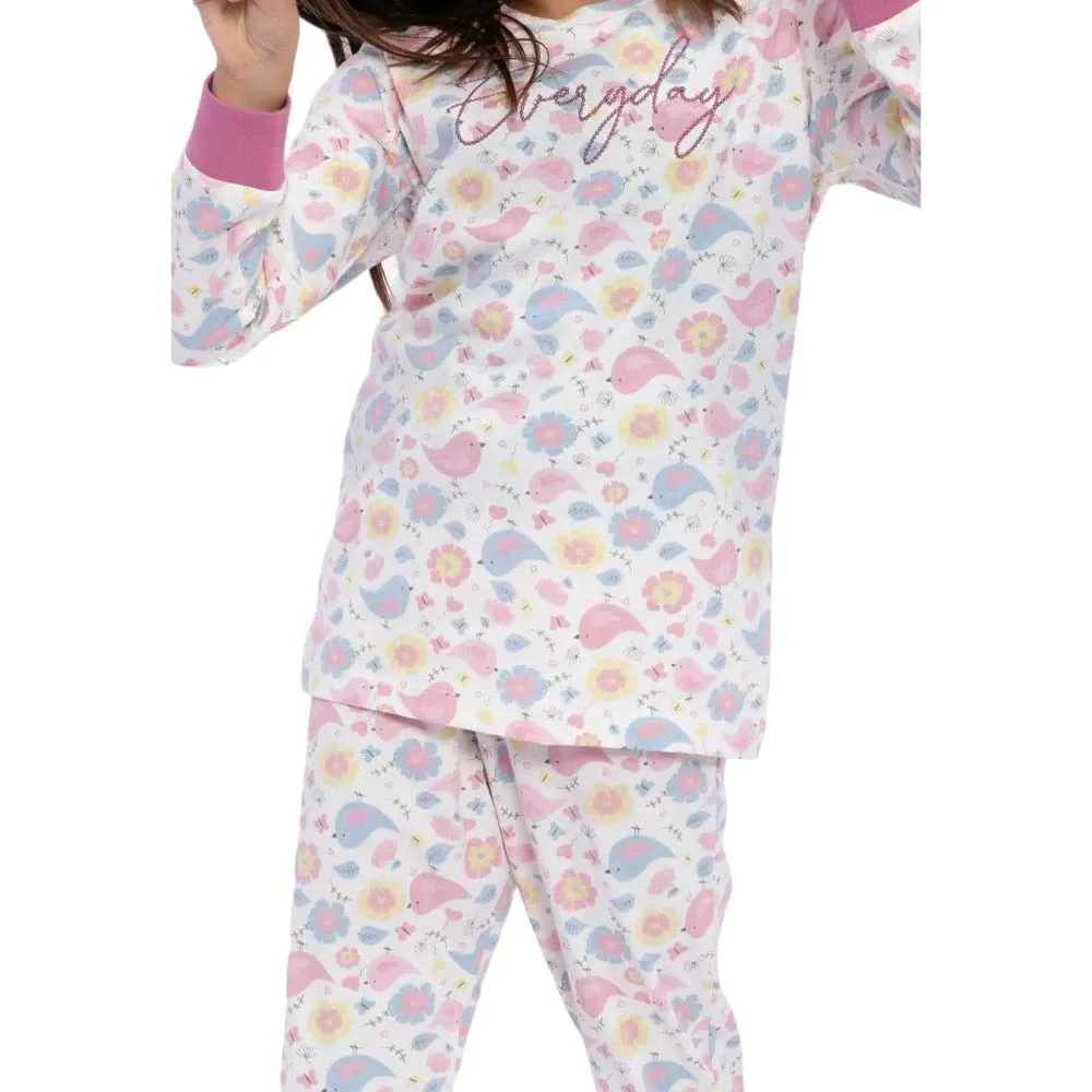 Everyday Floral Cotton PJ S-42