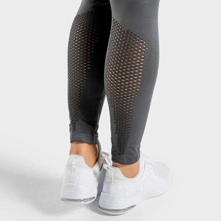 Evolve Meta Saumlausar Leggings - Svartar