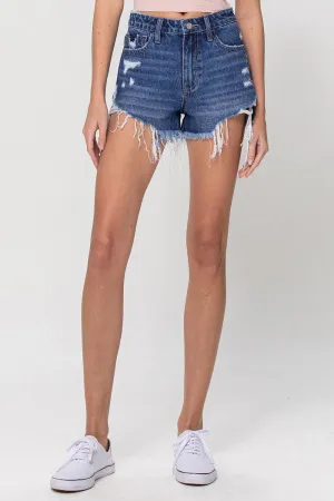 Faithful High Rise Boyfriend Short - Vervet