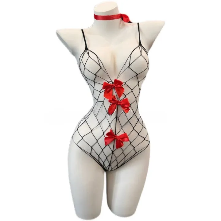 fishnet pajamas KF70070