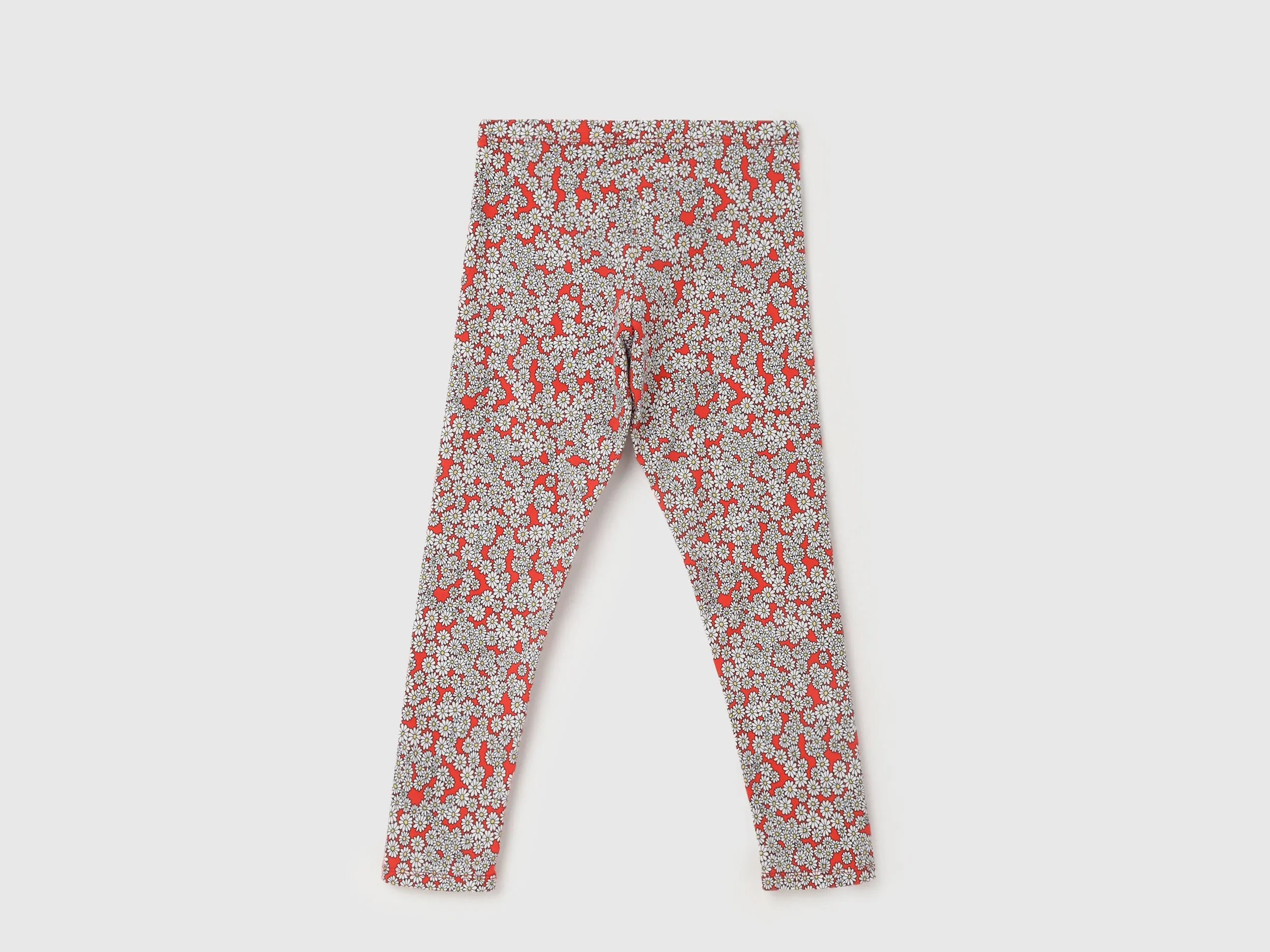Floral Print Regular Fit Mid Waist Legging