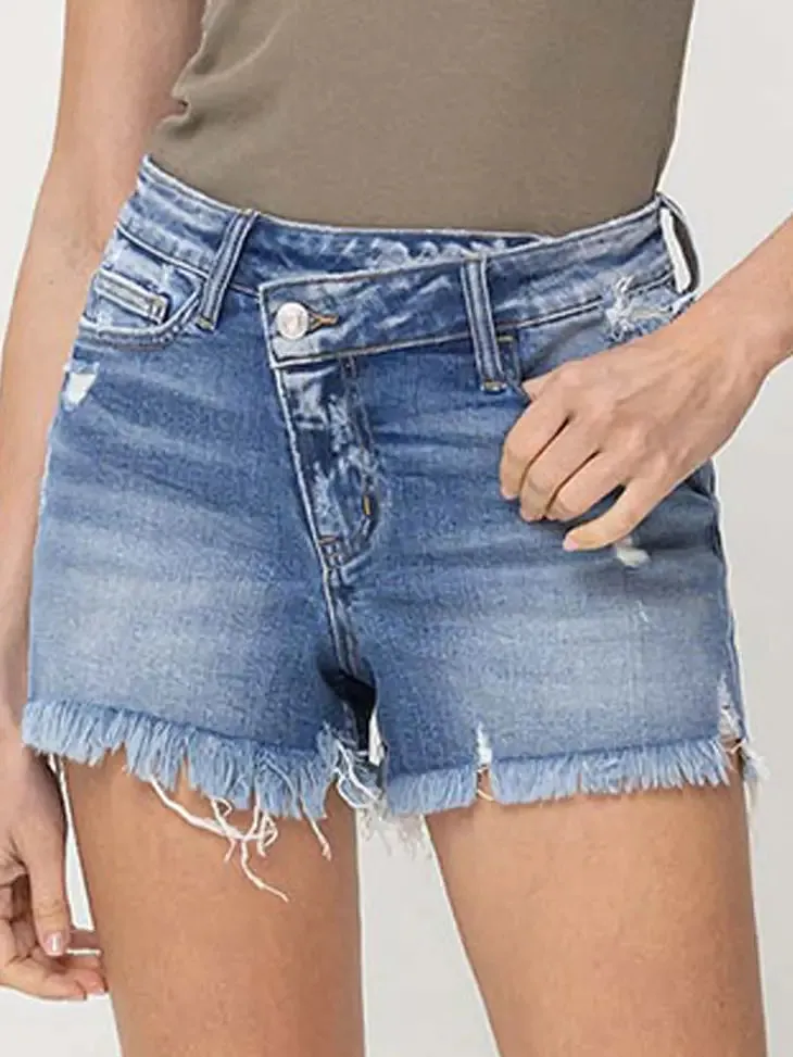 Flying Monkey Jean Shorts - High Rise