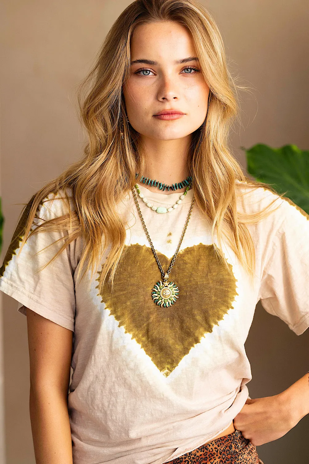 For The Love Cotton Tie Dye Tshirt