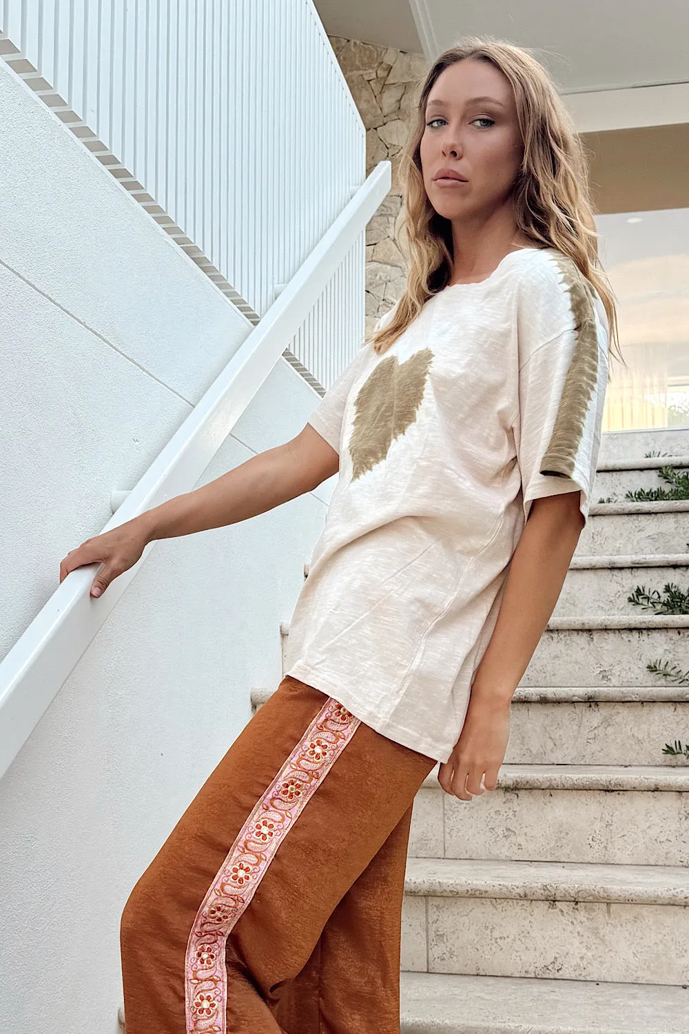 For The Love Cotton Tie Dye Tshirt