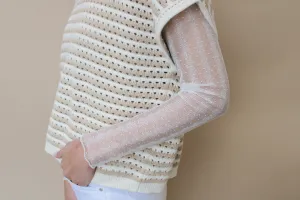 FOWLER MESH SHEER TOP
