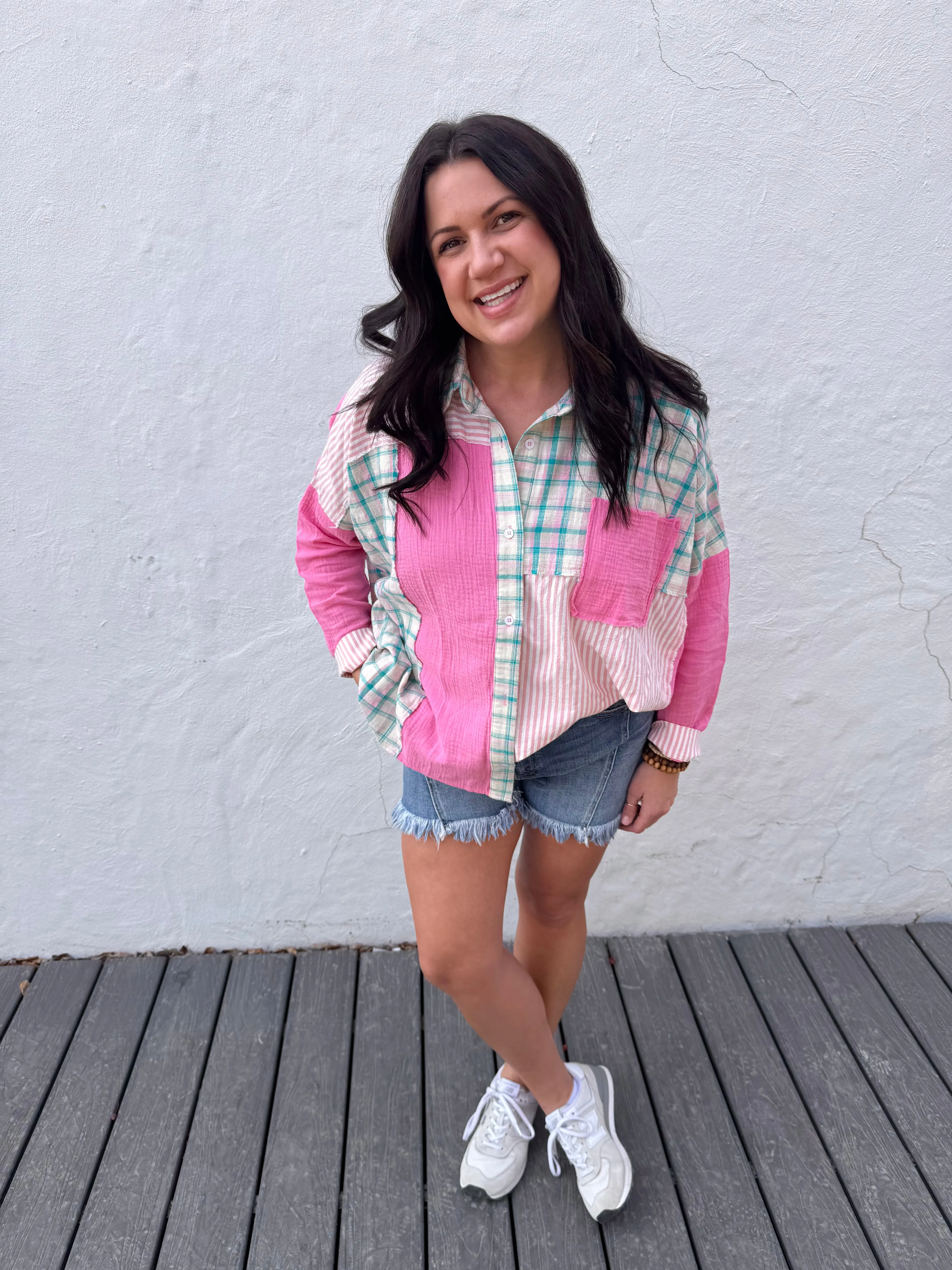 Frayed Jeans Shorts