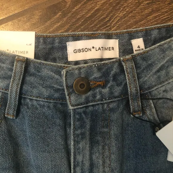 Gibson Latimer Higher Rise Cuff Shorts