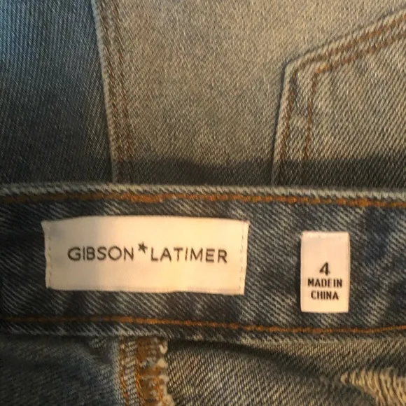 Gibson Latimer Higher Rise Cuff Shorts
