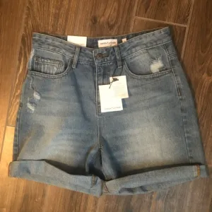 Gibson Latimer Higher Rise Cuff Shorts