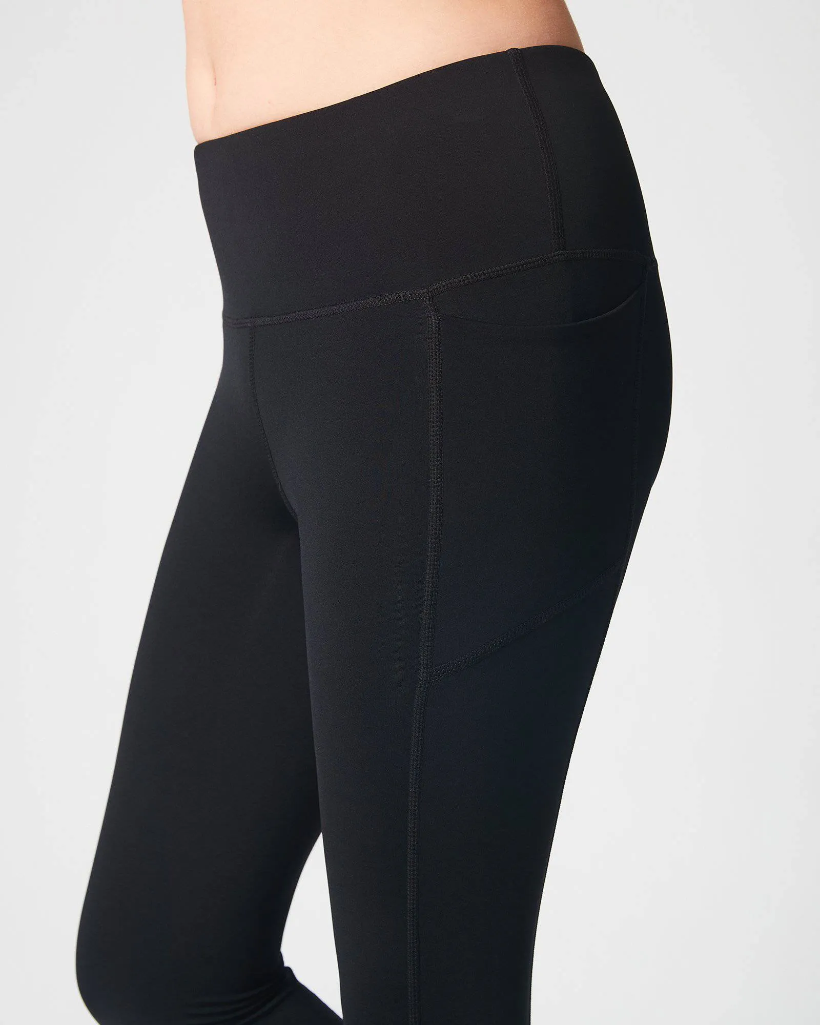 Girls Black Long Leggings – Premium Activewear for Sports & School