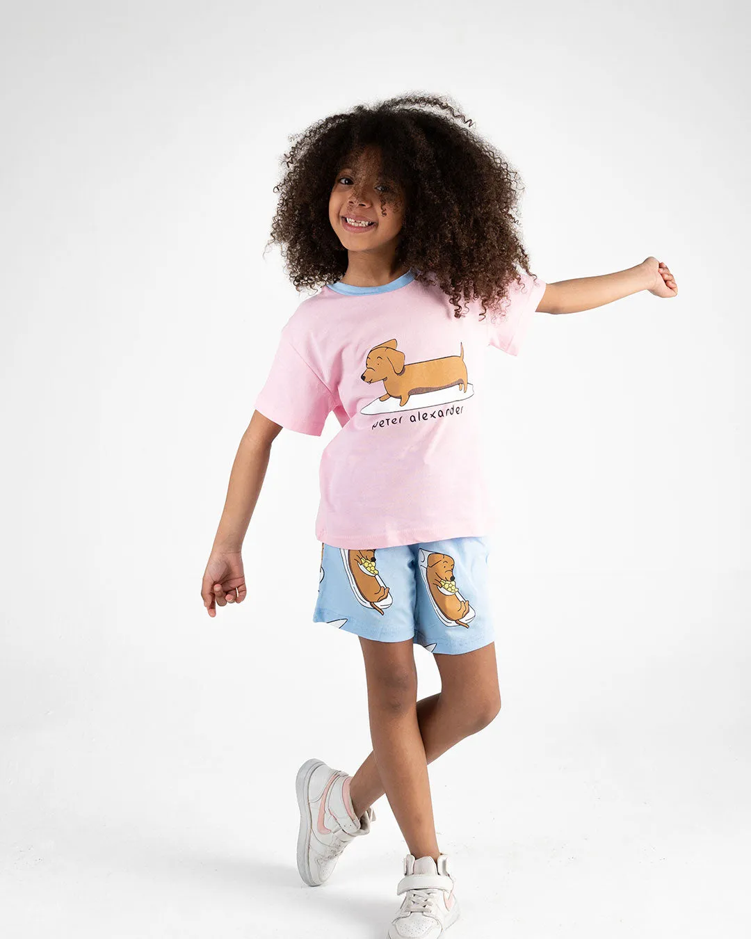 Girls Printed Pajama Set