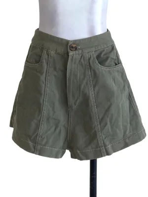 Green Lined Shorts