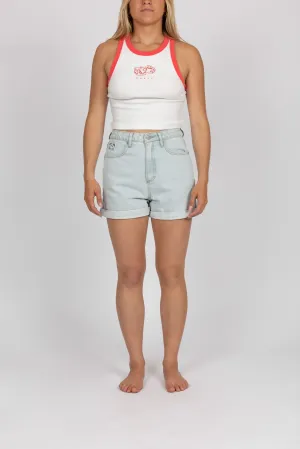 HERMOSA HIGH RISE DENIM SHORT