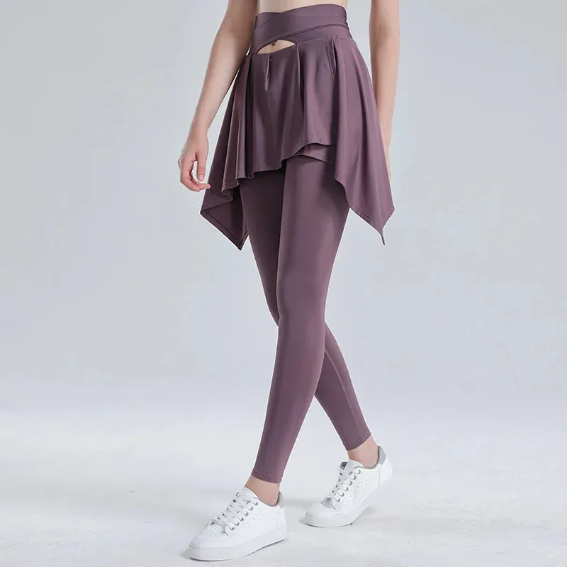 High Waist Stretch Yoga Pants with Pockets - Leggings Women Plus Size Gym Clothes, Sexy Fitness Pants, Push-Up Sweatpants Winter
