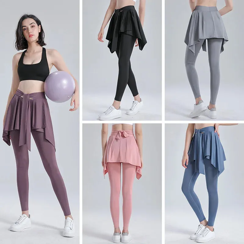 High Waist Stretch Yoga Pants with Pockets - Leggings Women Plus Size Gym Clothes, Sexy Fitness Pants, Push-Up Sweatpants Winter