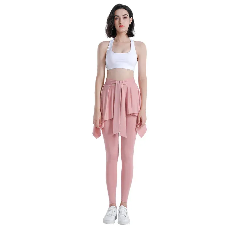 High Waist Stretch Yoga Pants with Pockets - Leggings Women Plus Size Gym Clothes, Sexy Fitness Pants, Push-Up Sweatpants Winter