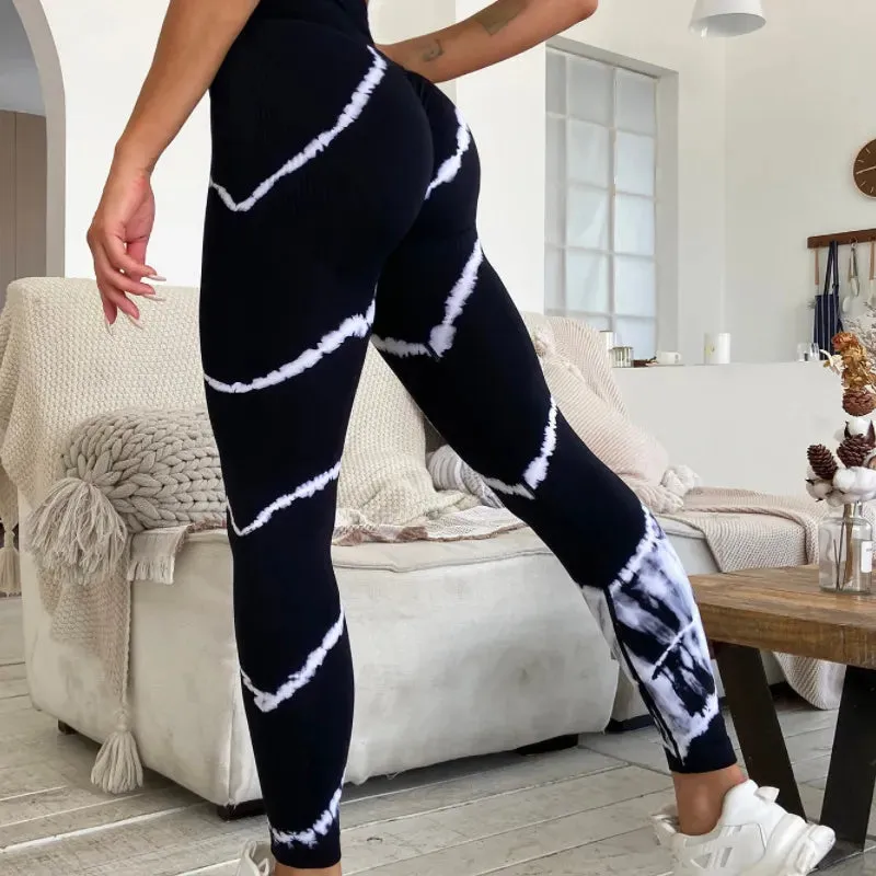 High Waist Tie Dye Leggings