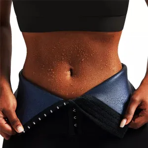 High Waist Tummy Control Sauna Leggings