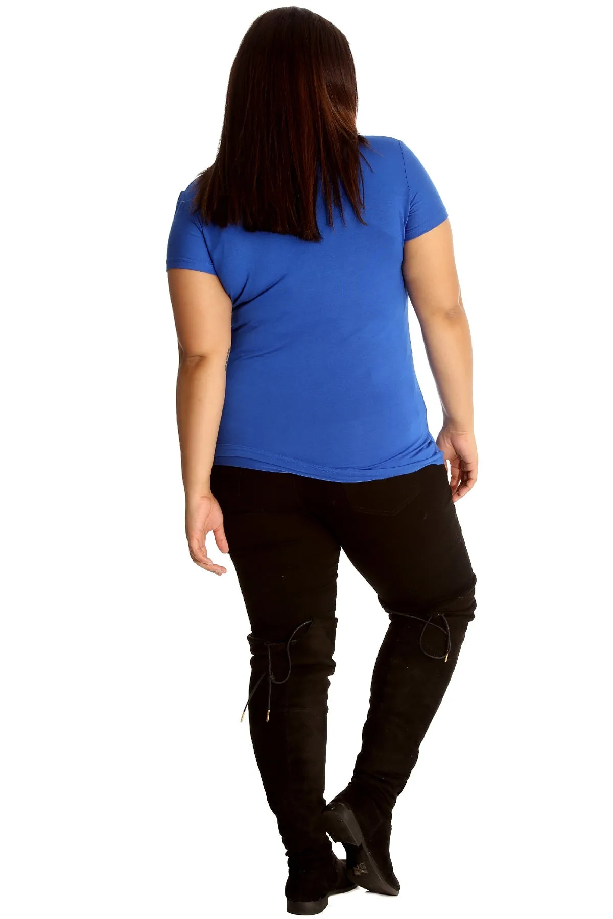 Holly Snowflake Christmas Short Sleeve Top