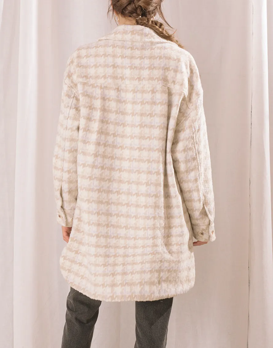 Hounds Tooth Shacket