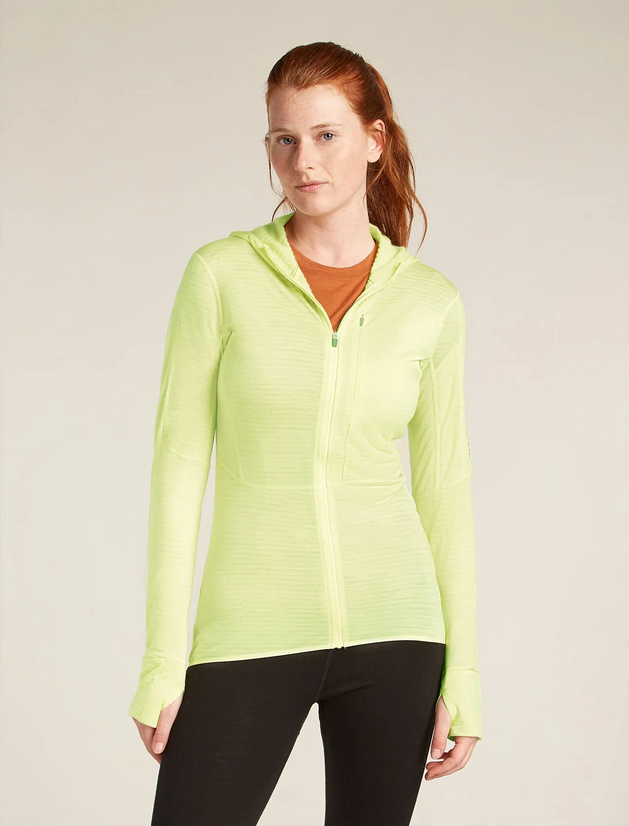 Icebreaker Merino Blend 200 Realfleece Descender LS Zip Hoodie (Women's)