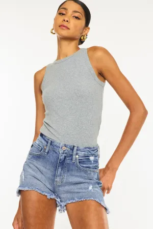 Kancan High Rise Mom Shorts