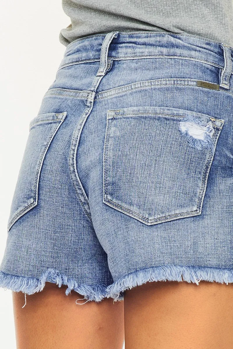 Kancan High Rise Mom Shorts
