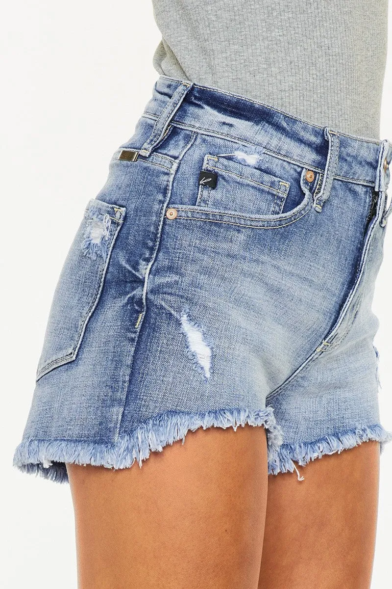 Kancan High Rise Mom Shorts