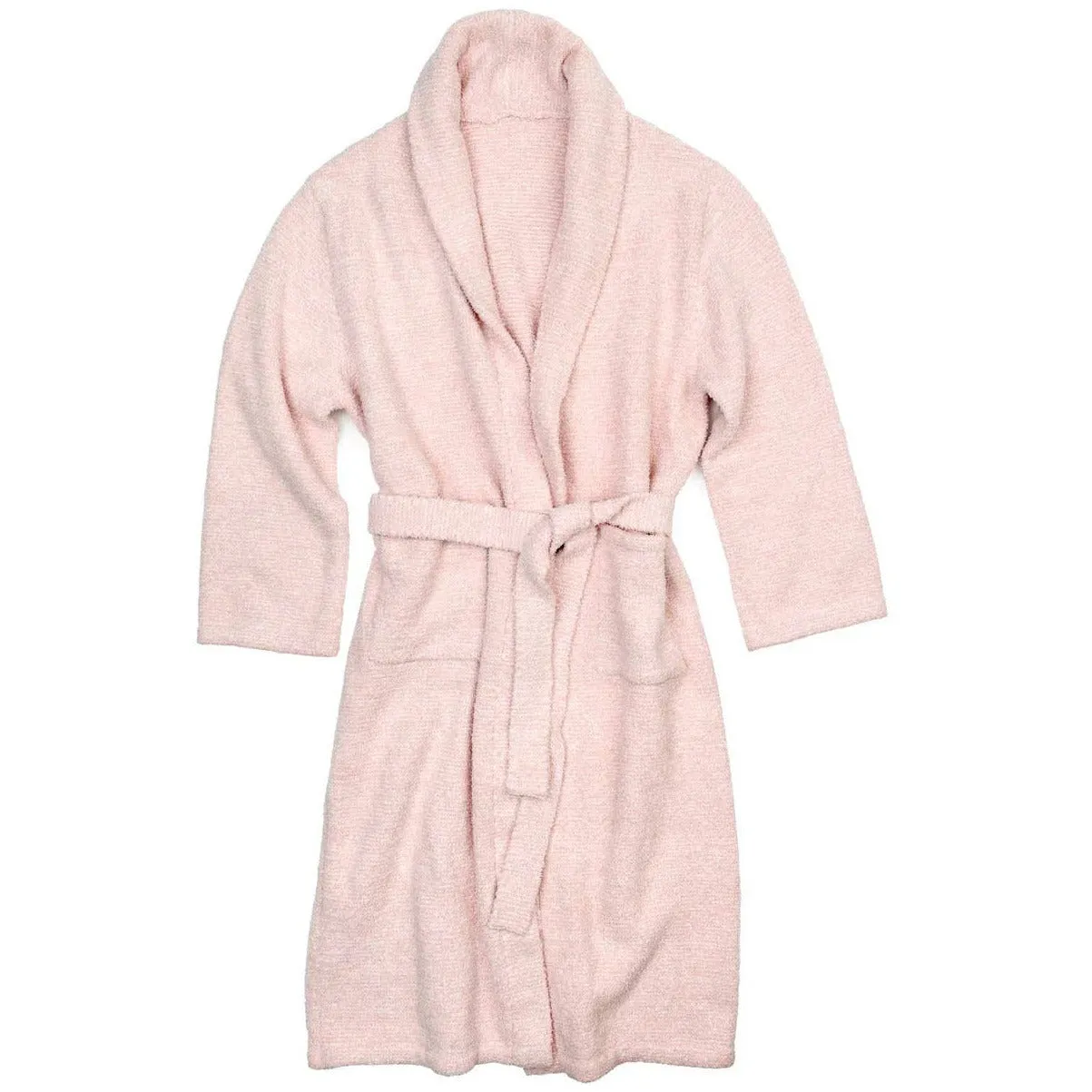 Kashwere Lounge Extra Large Blush & White Malibu Heathered Robe & Eye Mask Set ~ LAST CHANCE SALE ~ LIMITED QUANTITIES