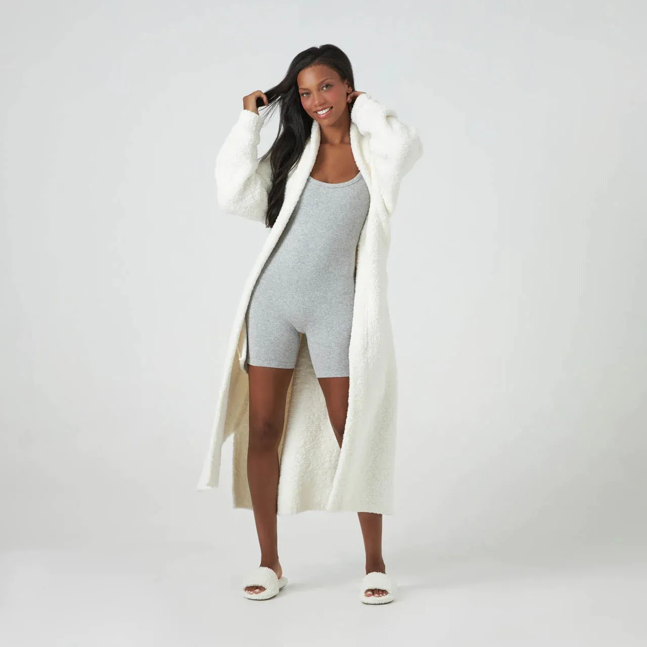 Kashwere Ultra Plush Creme Aspen Robe ~ LAST CHANCE SALE ~ LIMITED QUANTITIES