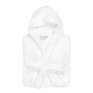 Kashwere Ultra Plush White Signature Hooded Robe Chenilla Classic