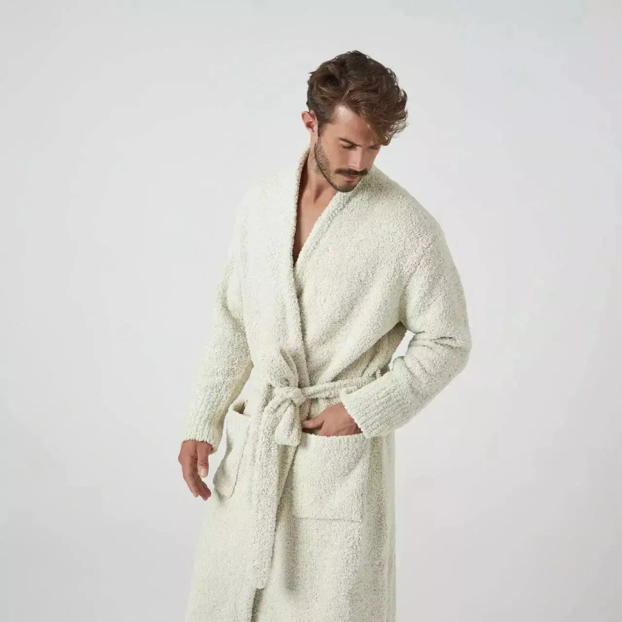 Kashwere Ultra Soft Hampton Robe Available In Stone, Malt, Creme &  Navy