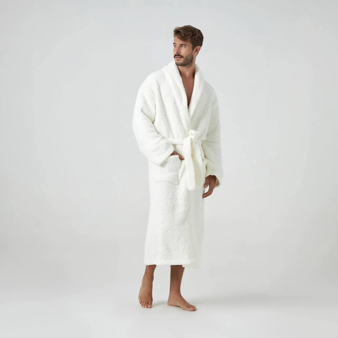 Kashwere Ultra Soft Signature Shawl Collar Robe Available In White, Crème, Navy, Soapstone, Iris, Pink, Walnut, Ice Blue, Slate & Black ~ LAST CHANCE SALE ~ LIMITED QUANTITIES