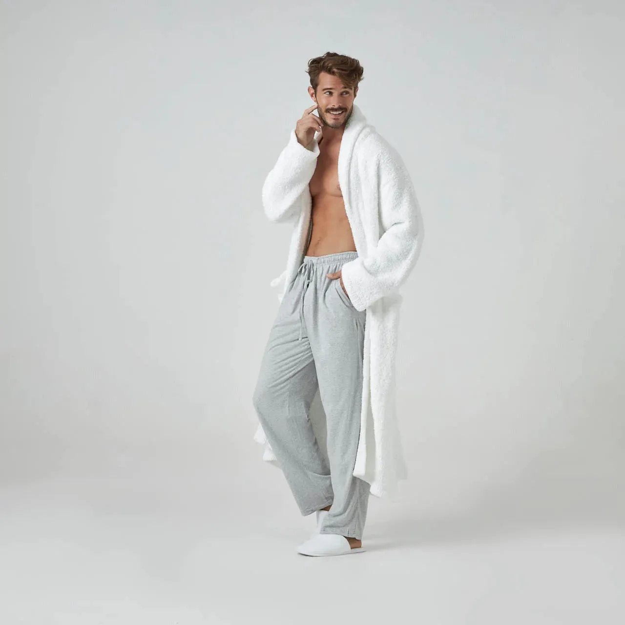 Kashwere Ultra Soft Signature Shawl Collar Robe Available In White, Crème, Navy, Soapstone, Iris, Pink, Walnut, Ice Blue, Slate & Black ~ LAST CHANCE SALE ~ LIMITED QUANTITIES