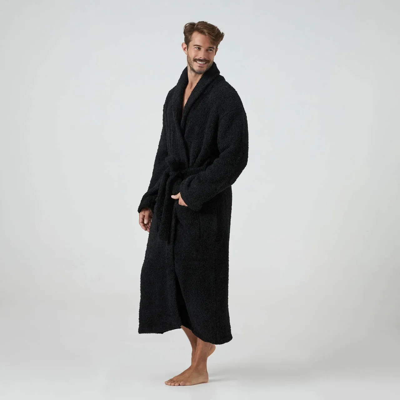 Kashwere Ultra Soft Signature Shawl Collar Robe Available In White, Crème, Navy, Soapstone, Iris, Pink, Walnut, Ice Blue, Slate & Black ~ LAST CHANCE SALE ~ LIMITED QUANTITIES
