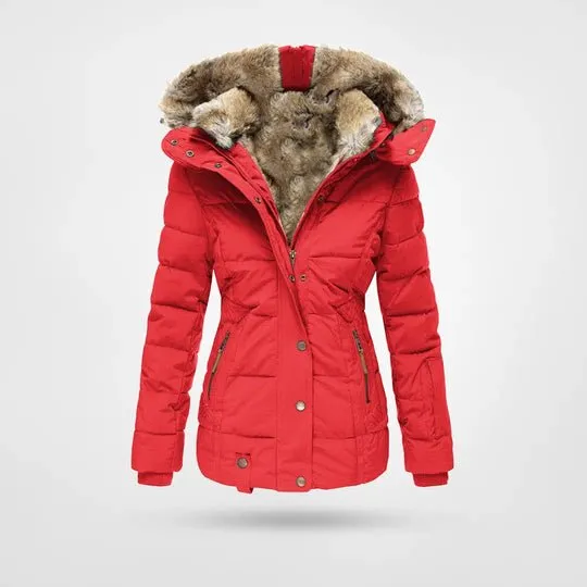 Kerensa - Cozy Hooded Insulation Woman's Coat