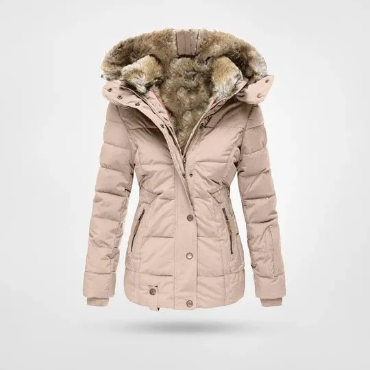 Kerensa - Cozy Hooded Insulation Woman's Coat