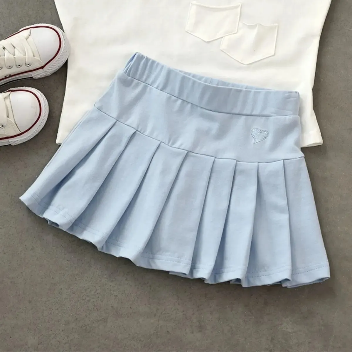 Korean Style Girls' Denim Shorts