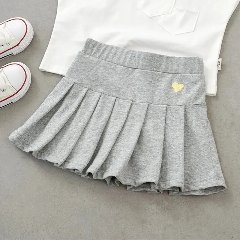 Korean Style Girls' Denim Shorts