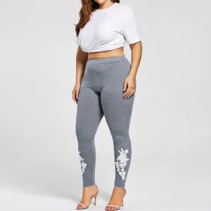 Lace Embroidery Fancy Dinner Tights