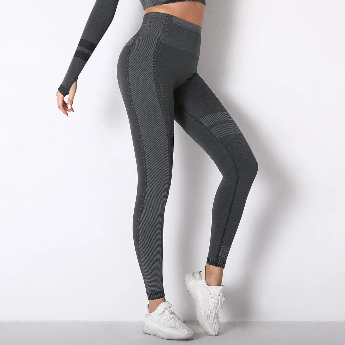 League Seamless Waisted Sports Leggings