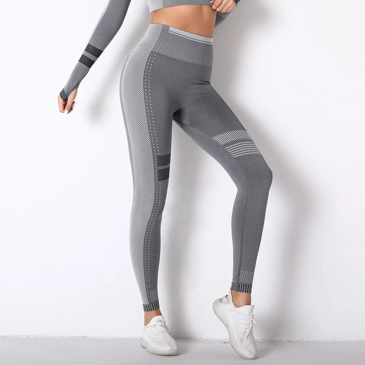 League Seamless Waisted Sports Leggings