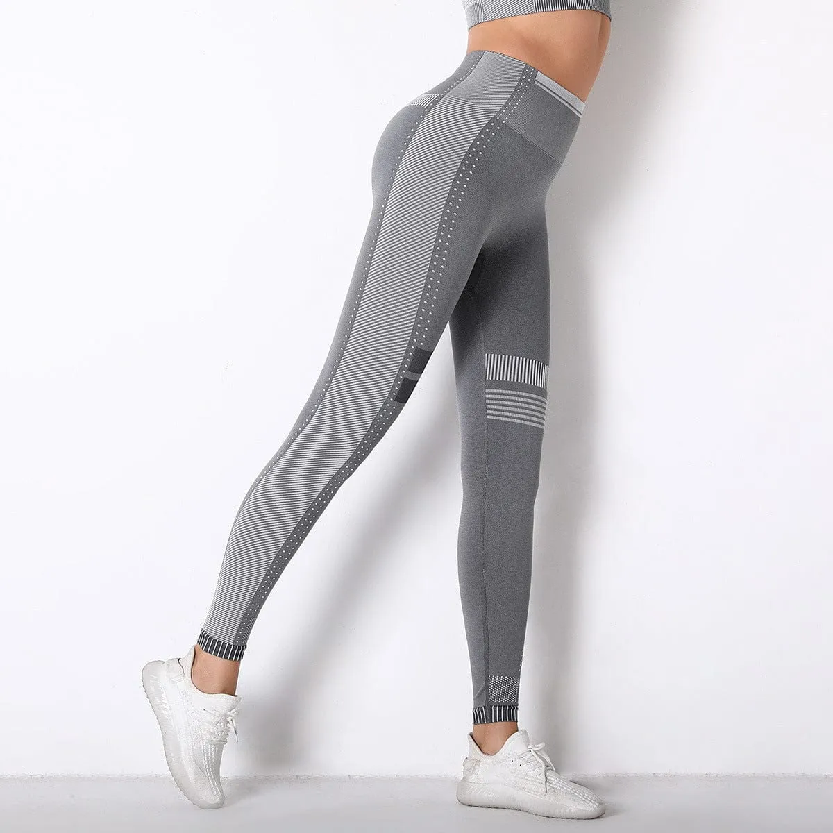 League Seamless Waisted Sports Leggings