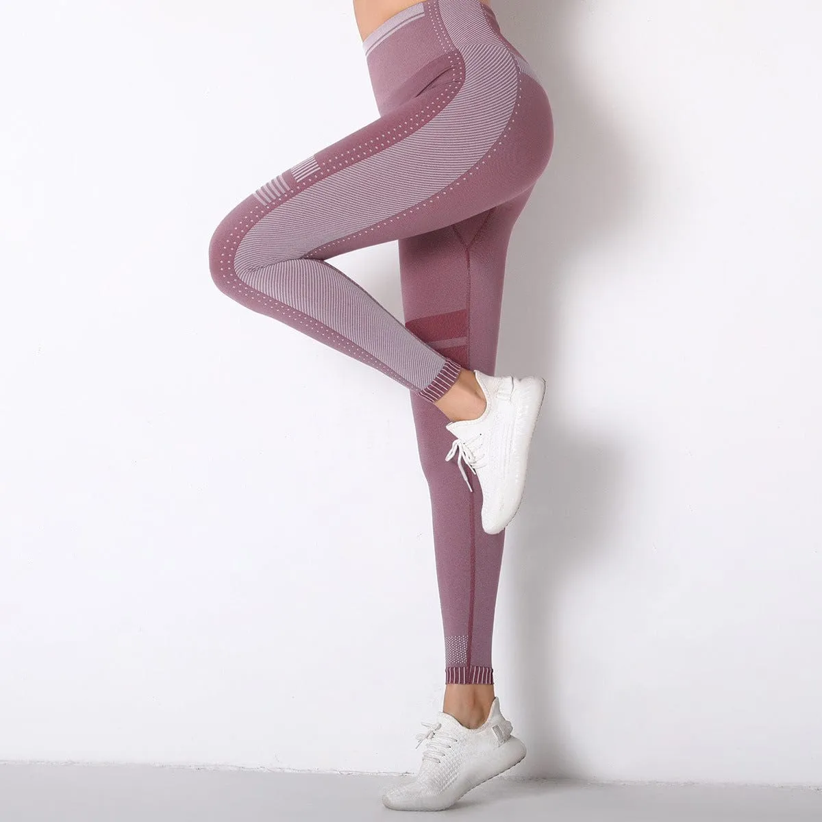 League Seamless Waisted Sports Leggings
