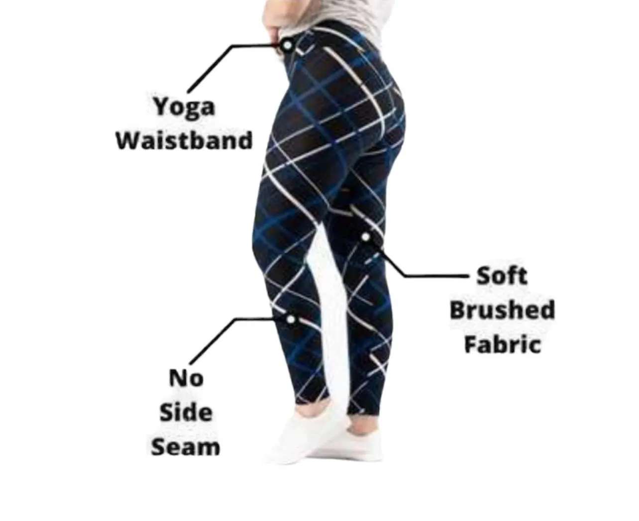Leggings - Black Multi Sprinkles